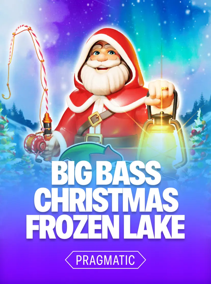 Big Bass Christmas Frozen Lake
